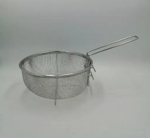 [22233] 23cm Movable Handle Deep Frying Pan