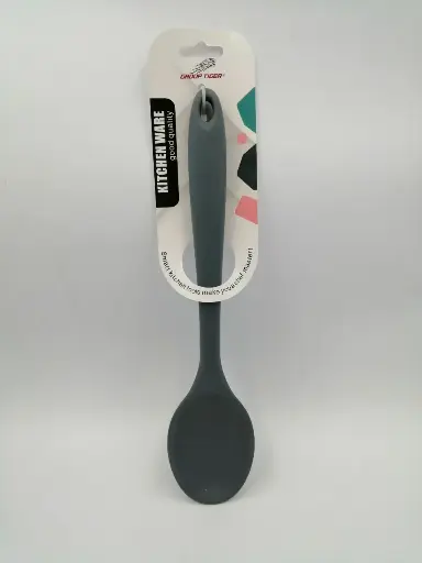 [22242] Silicone spoon * Silicone gray