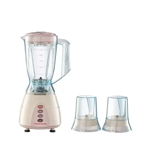 [MX5200/2-PINK] خلاط تورنيدو 500 واط 2 مطحنه 5200 لون بينك MX5200/2-PINK