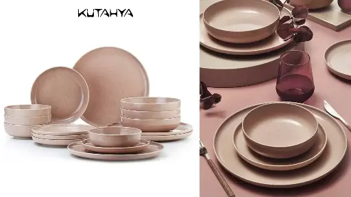 [222118] 24-piece Kutahya Turkish dinner set