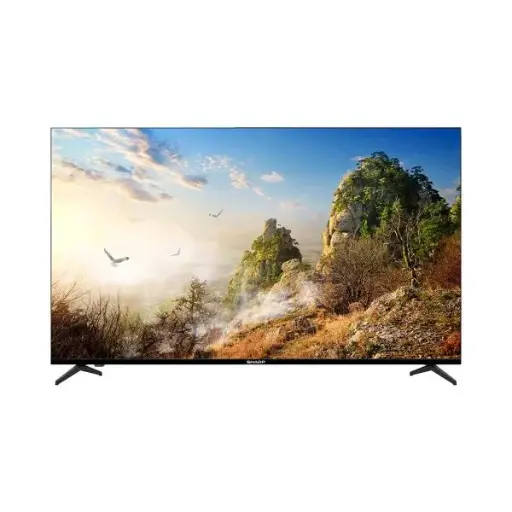 [4T-C50FJ16EX] شاشه شارب 4K سمارت بدون فريم 50 بوصة 4T-C50FJ16EX 