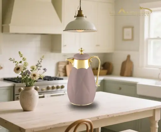 [222212] Andalusian gilded polygonal thermos 425