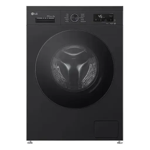 [F4Y2YGYX] غساله ال جى اوتوماتيك 9ك فيفاتشي اسود اونيكسر