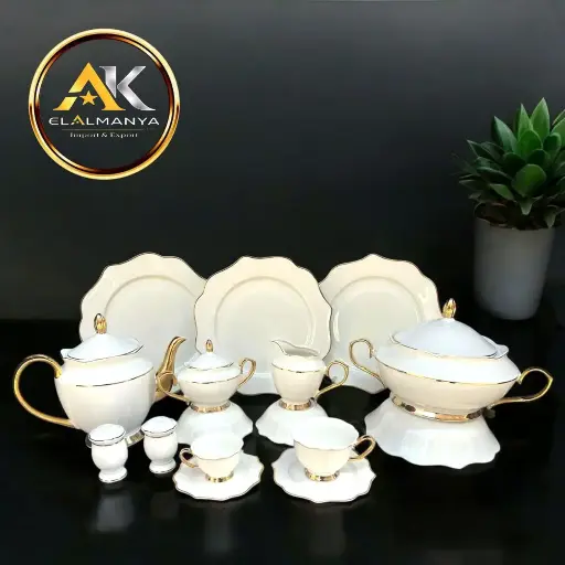 [222290] طقم سفره فكتوريا 62ق تايلندى H20  7700